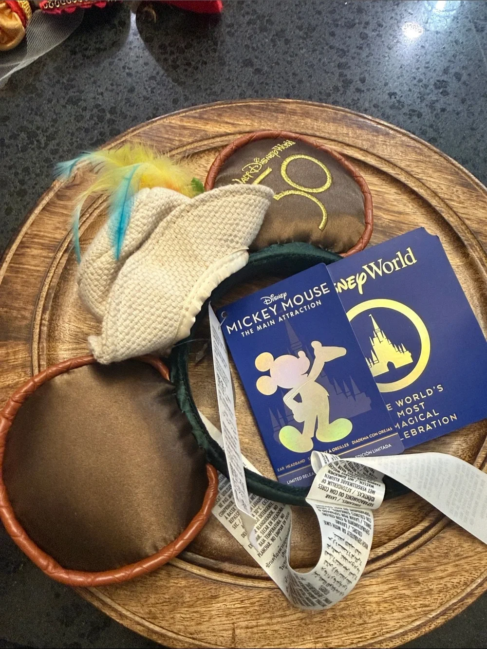 Disney Walt Disney world 50 th celebration enchanted tiki room ears